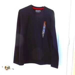 Club Room Long Sleeve Henley Pajama Top Men's Small - NWT